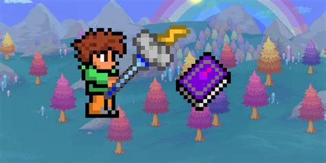 Magical projectile in Terraria